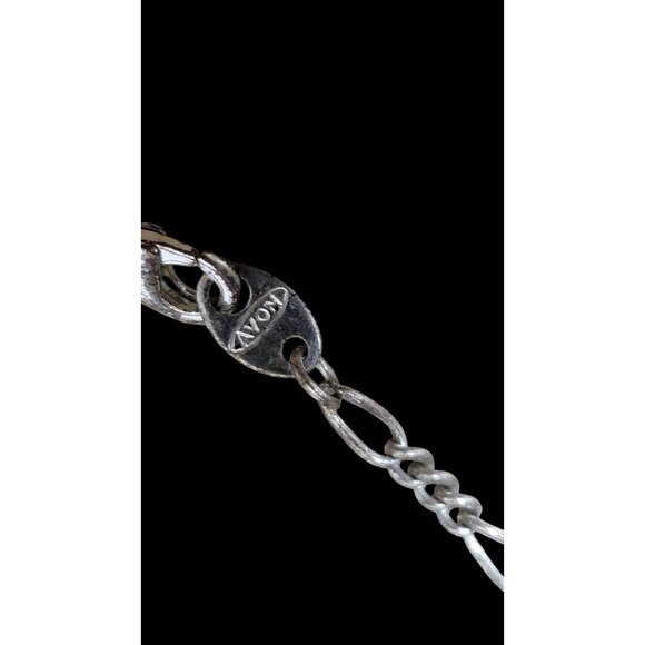 VTG Avon Long Faux Pearl & Bead Chain Necklace - Picture 4 of 4